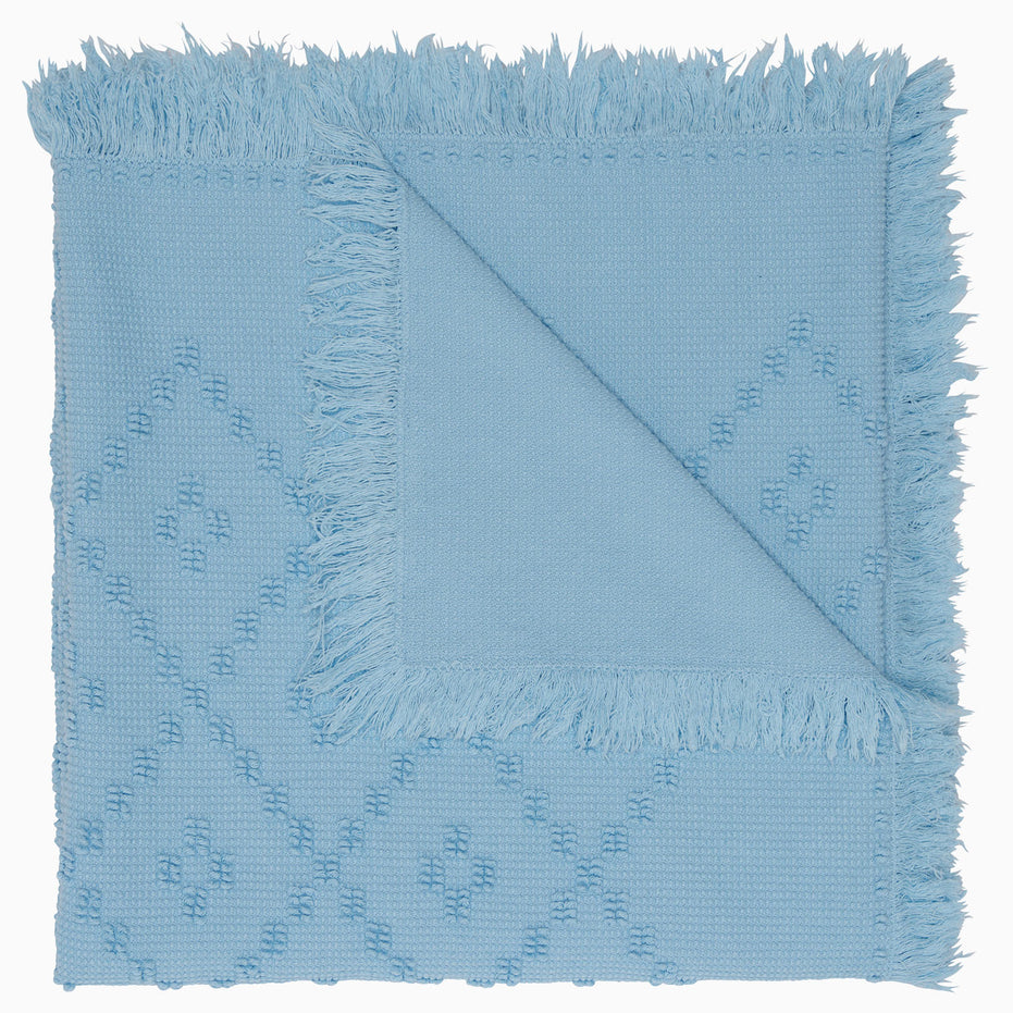 Tej Light Indigo Throw