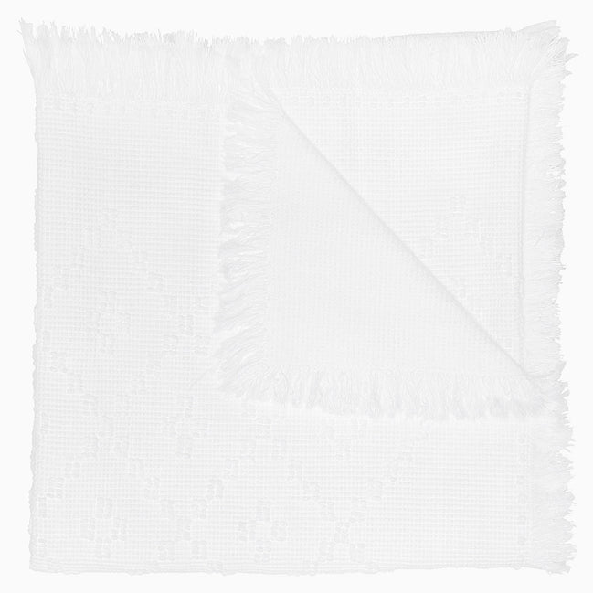 Tej White Throw