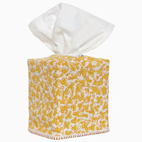 Vihan Marigold Tissue Box Cover - High Quality Image of 