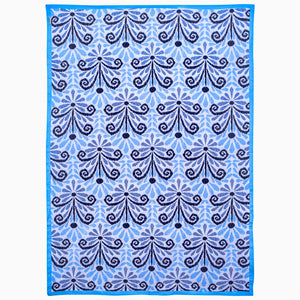 Saturated Story Suzani Blanket