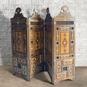 Syrian Moroccan Folding Screen