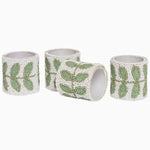 Aadi Sage Beaded Napkin Rings (Set of 4) - 31835701837870
