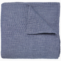 Vivada Indigo Woven Quilt - High Quality Image of 