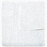 Organic Hand Stitched Light Indigo Quilt - 28007109230638