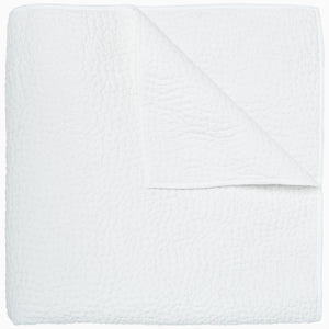 Organic Hand Stitched White Quilt