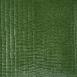 Velvet Moss Decorative Pillow
