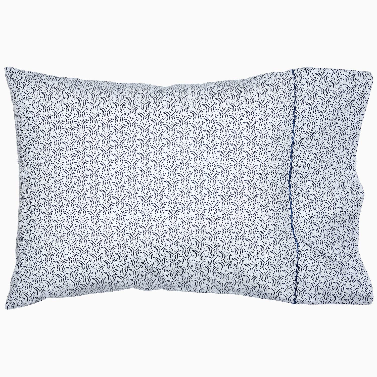 John Robshaw Textiles  Adira Indigo Outdoor Pillow - John Robshaw
