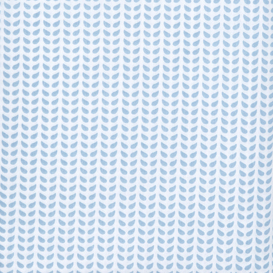 Cinde Light Indigo Organic Bedding Swatch