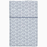 A Ramra Indigo Organic Sheets with an indigo print pattern by John Robshaw. - 29299676479534