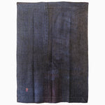 A Washy Pink quilt from John Robshaw featuring a black square on a blue blanket. - 30253766836270