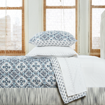 A Palita Lapis Quilt by Quilts & Coverlets, with botanical design, providing handcrafted quality. - 14802118115374