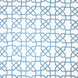 A blue and white pattern adorned with Mughal motifs on a white background, expertly crafted using traditional techniques of hand block printing, featuring the Citadel Light Indigo Fabric by John Robshaw.