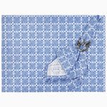A Pavati Periwinkle Napkins (Set of 4) with a hook on it. - 29998991015982