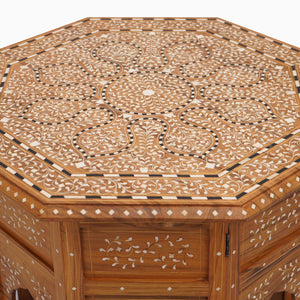 Natural Bone Inlay Table