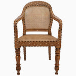 Bone Inlay Cane Chair - 29413896159278