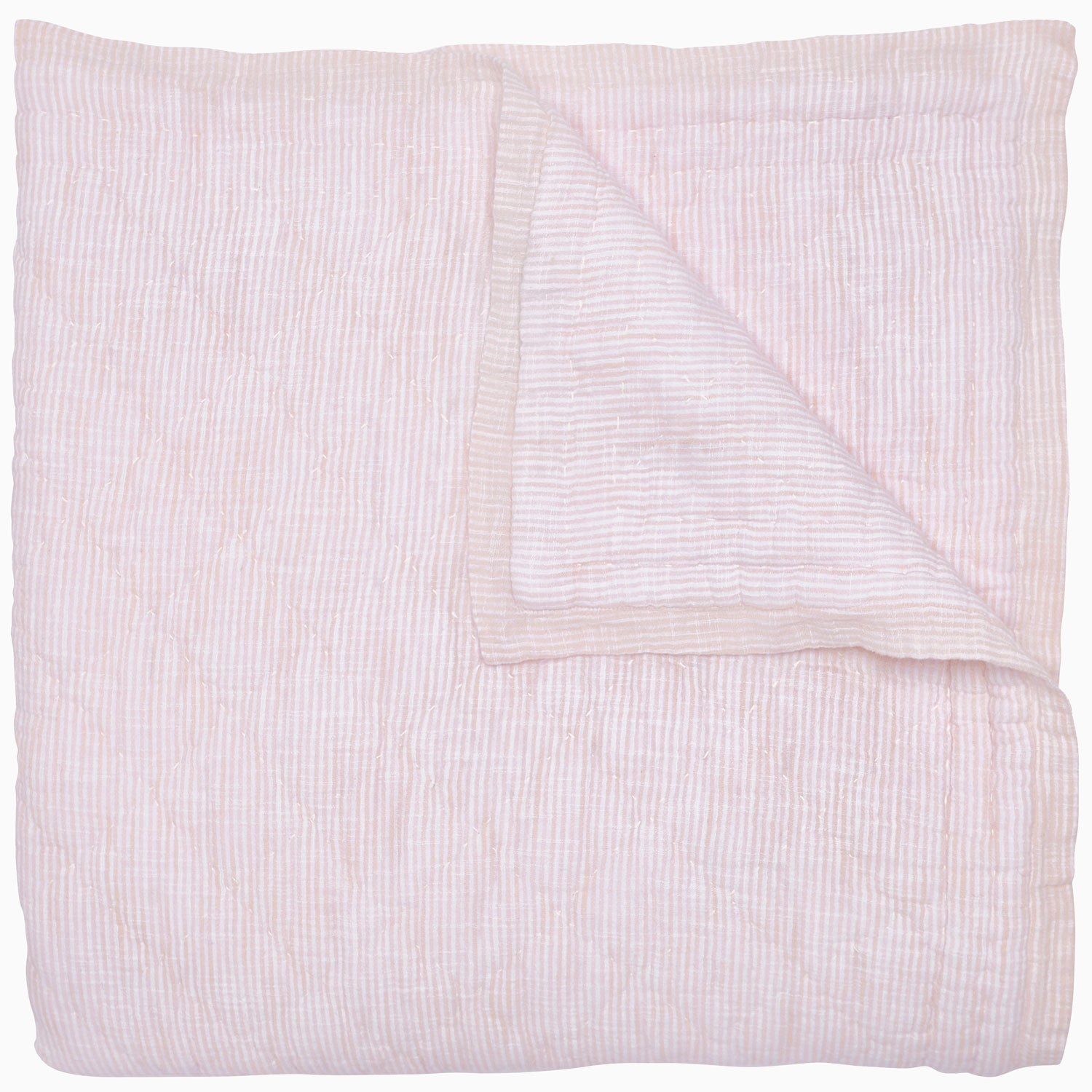 John Robshaw Textiles  Poseti Lotus Organic Sheet Set - Pink - John Robshaw