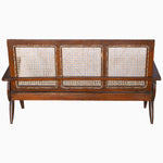 Cane Seating Set With Curved Arms - 29224962162734
