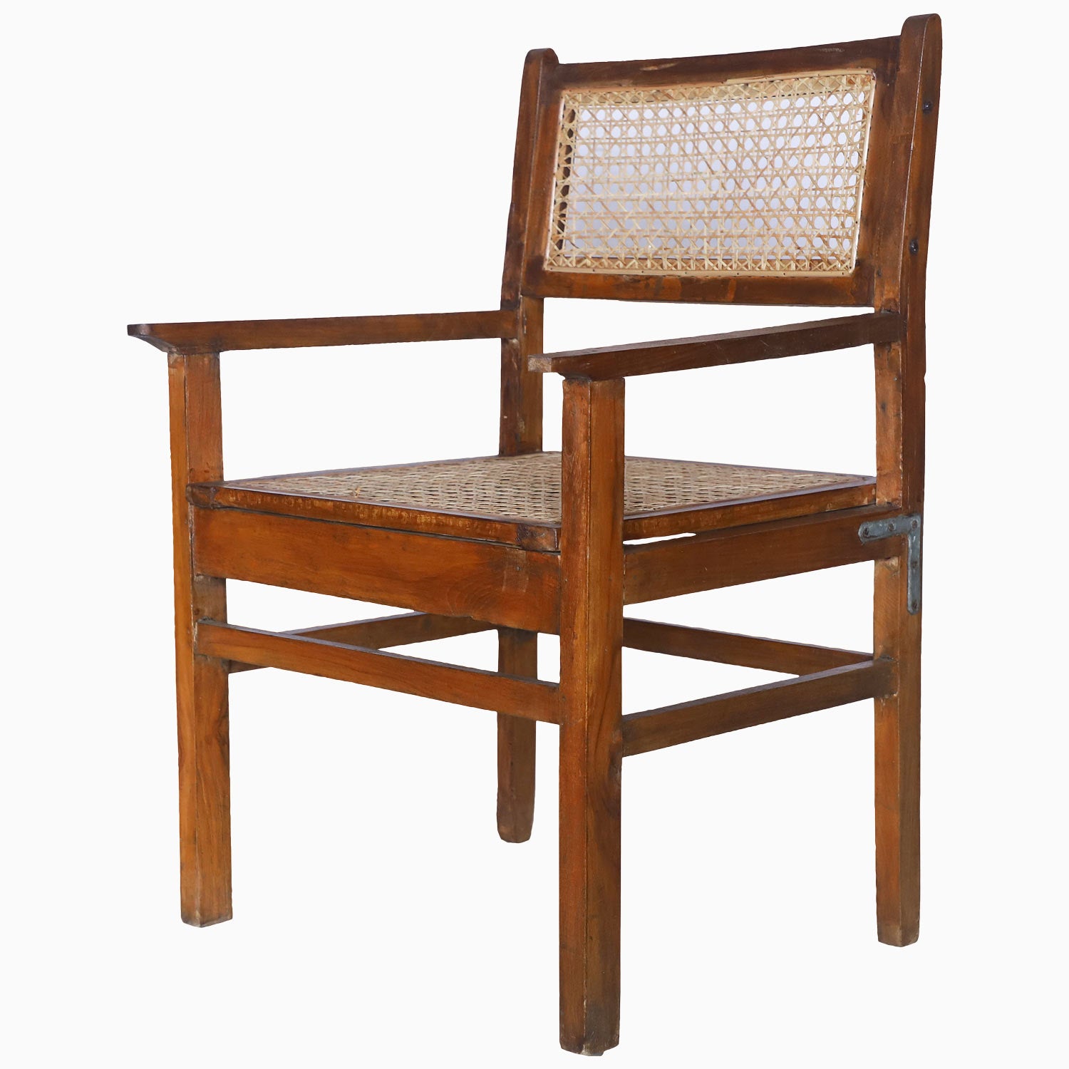 Straight Back Cane Chair