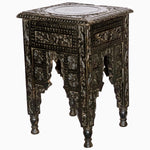 Wooden Carved Ebony Teapoy - 30292950351918