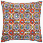 A Jaivant Decorative Pillow by John Robshaw with a floral design. - 29980980379694
