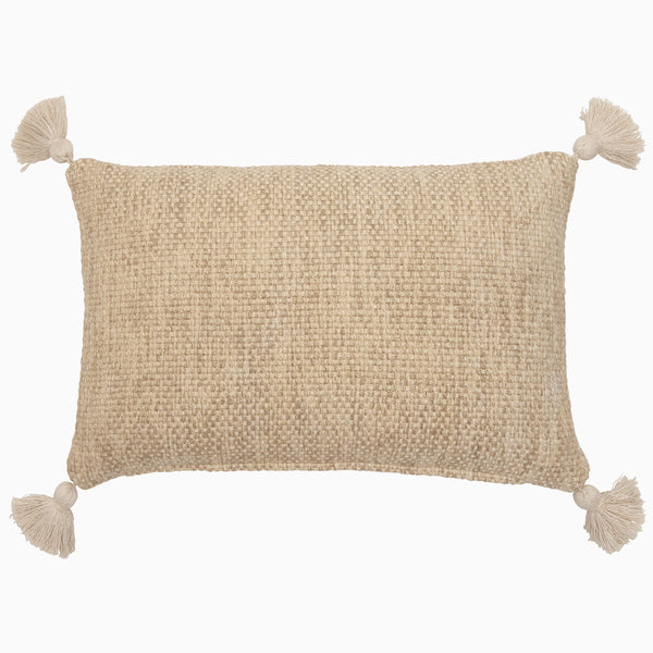 Woven Sand Kidney Pillow Main