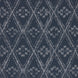 A blue and white Ramati Azure Performance Fabric with a diamond pattern, inspired by Thai ikats, by John Robshaw.