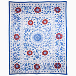 Blue Day Suzani Blanket - 30265247760430