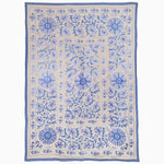 Cool Blues Suzani Blanket - 30265252053038