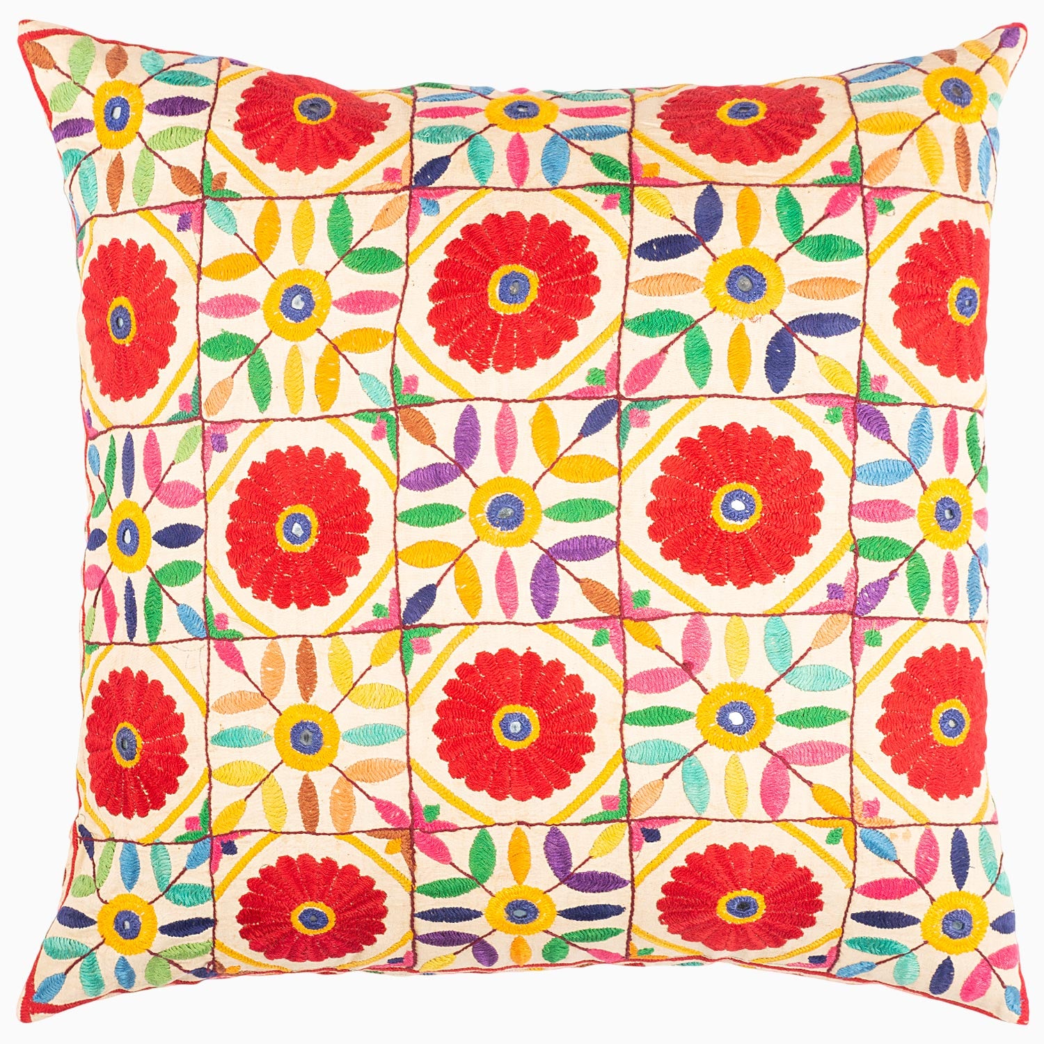 Colorful NN Decorative Pillow Main