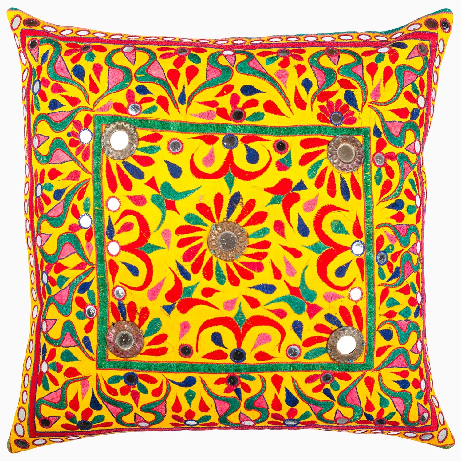 Colorful OO Decorative Pillow Main