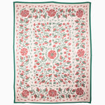 Green Red 3 Suzani Blanket - 29579286609966