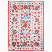 Kota Oyster Suzani Blanket - High Quality Image of 