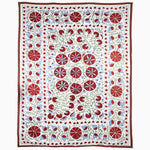 Teak Blue Suzani Blanket - 30265248317486