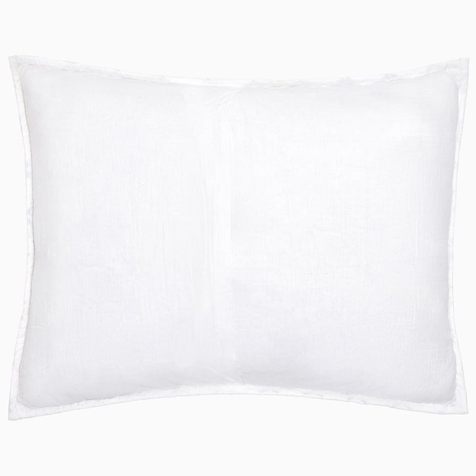A Layla Azure Quilt pillow on a white background by John Robshaw.