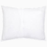 A Layla Azure Quilt pillow on a white background by John Robshaw. - 29981020028974