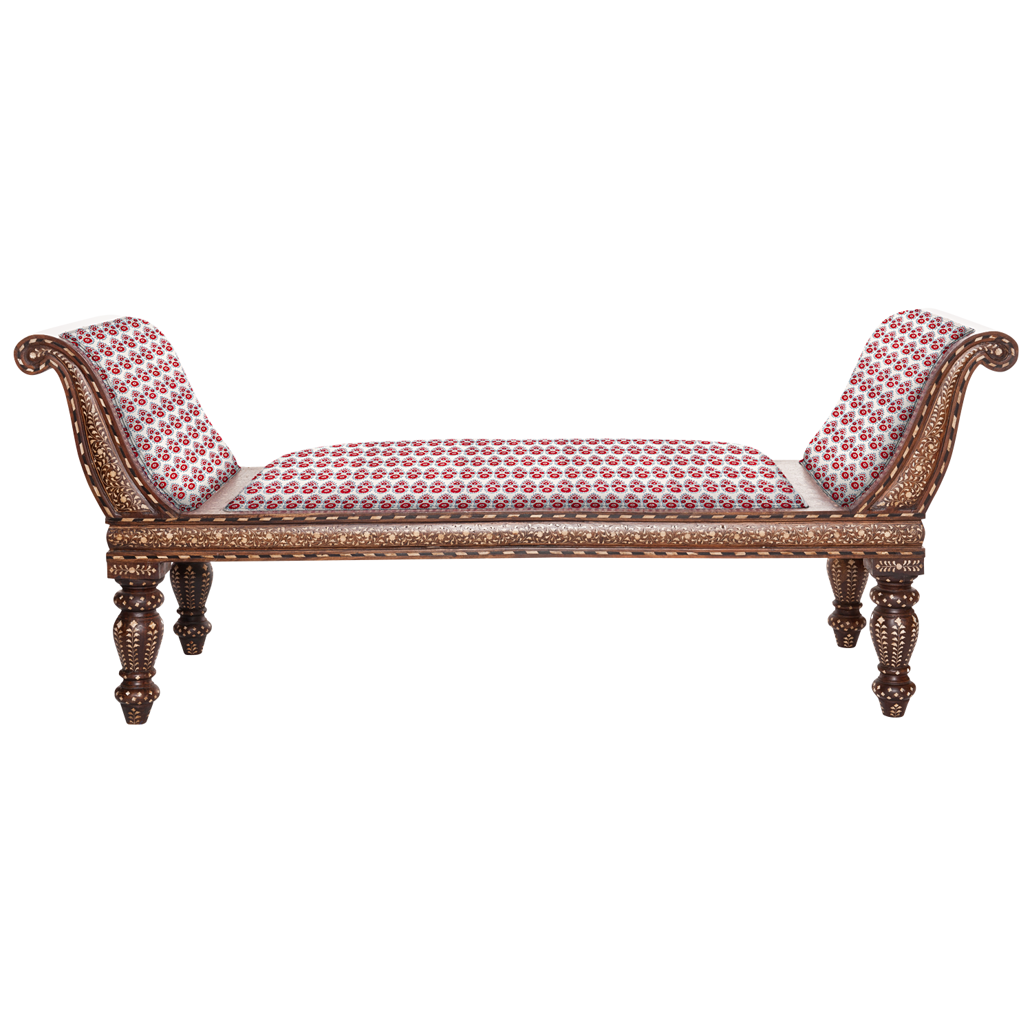 Lanka Coral Settee