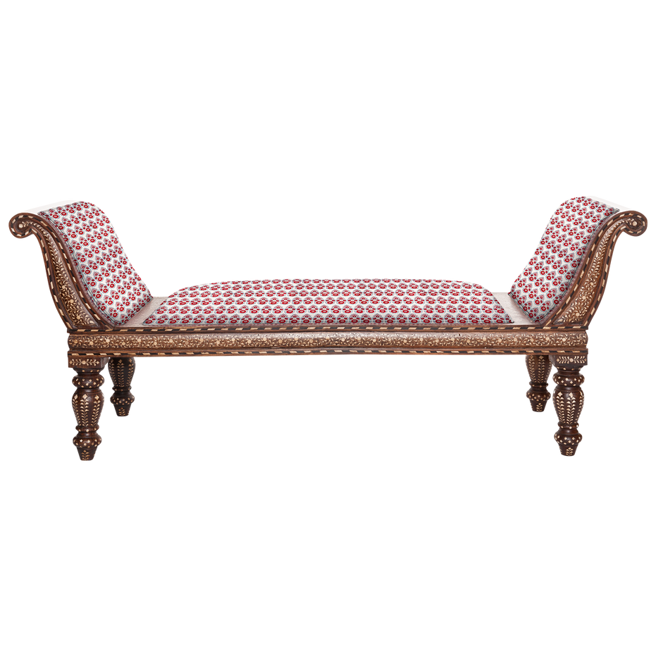 Lanka Coral Settee