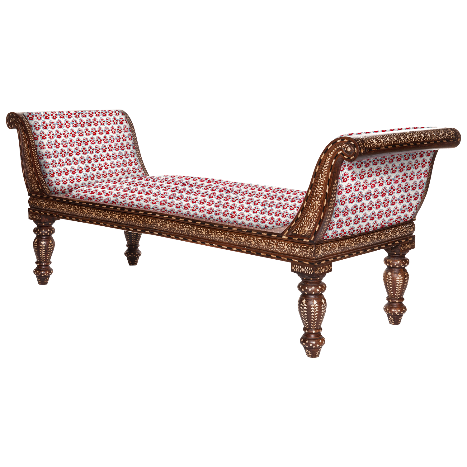 Lanka Coral Settee