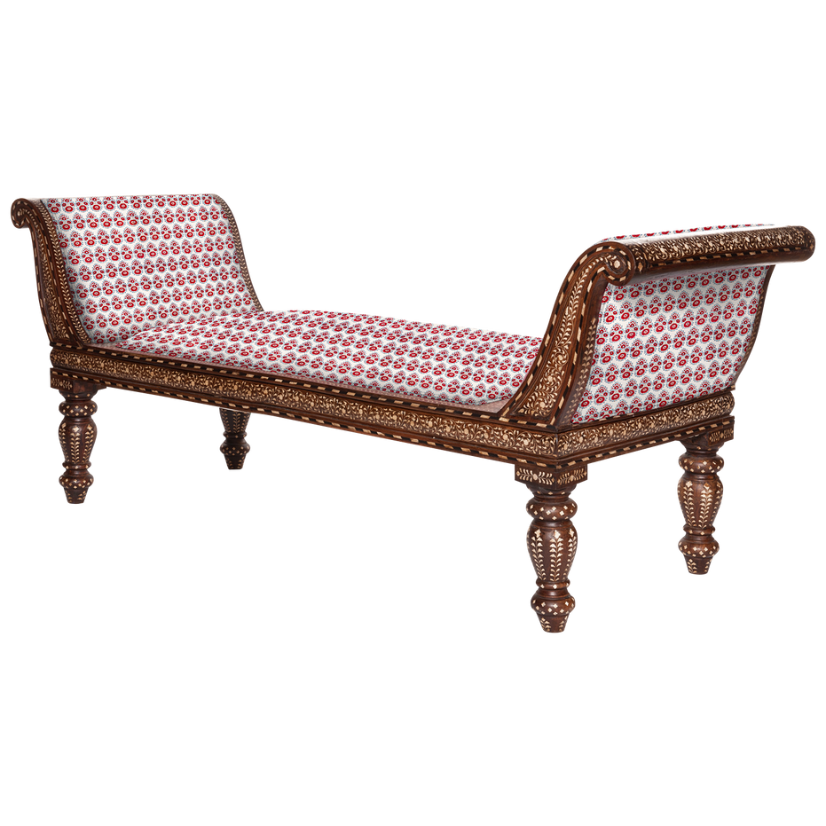 Lanka Coral Settee