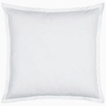 An Sana White Organic Sheet Set from Sheets & Cases with hand embroidery on a white background. - 28765993599022