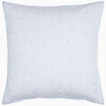 A Vamika Periwinkle Organic Duvet cushion made from organic cotton with a white polka dot print. - 28766001004590