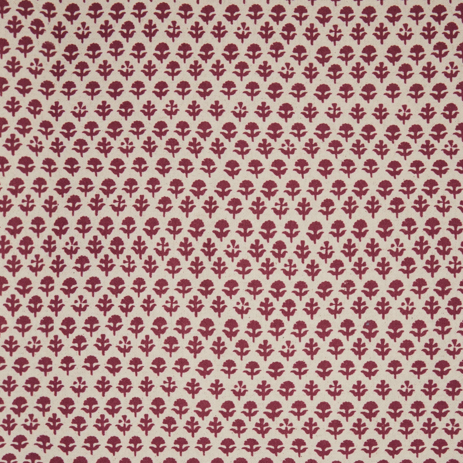 A Bindi Berry fabric with a floral pattern, inspired by fabric making traditions, made by John Robshaw.