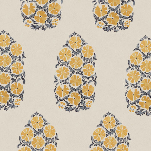 Saanya Marigold Fabric