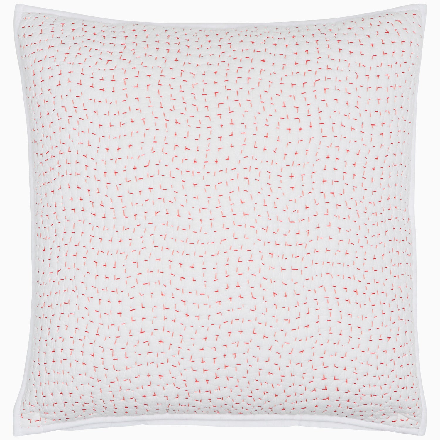 Hand Stitched Lotus Decorative Pillow Main