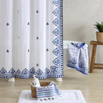 Sheetal Indigo Shower Curtain - 29150873649198