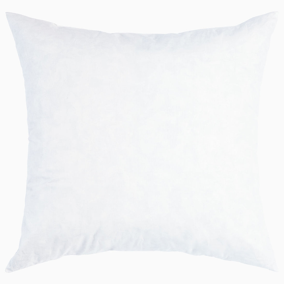 A hypo-allergenic John Robshaw insert for 22 x 22 pillow on a white background.
