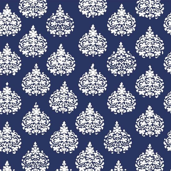 Ratana Indigo Wallpaper