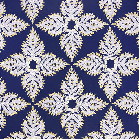 John Robshaw Textiles  Diba Light Indigo Wallpaper